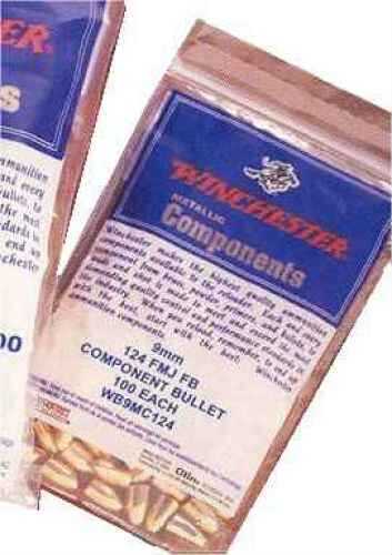 Click to see larger image. Winchester Bullet 9MM 115 Grains FMJ Hollow Base 100/Box WB9MC115